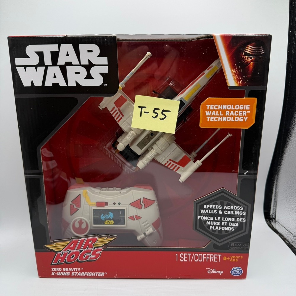 Air Hogs Star Wars Zero Gravity X-Wing Starfighter Wall Racer RC Drone T-55 - Picture 8 of 8